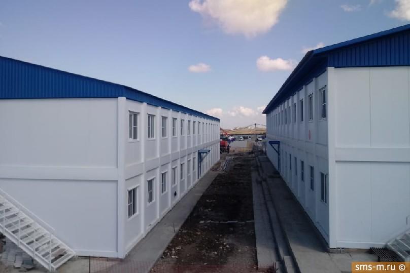 2 модульных общежития в Тамани